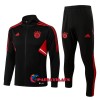 Bayern München Training Huppari Suits 2022-23 Musta Punainen - Miesten